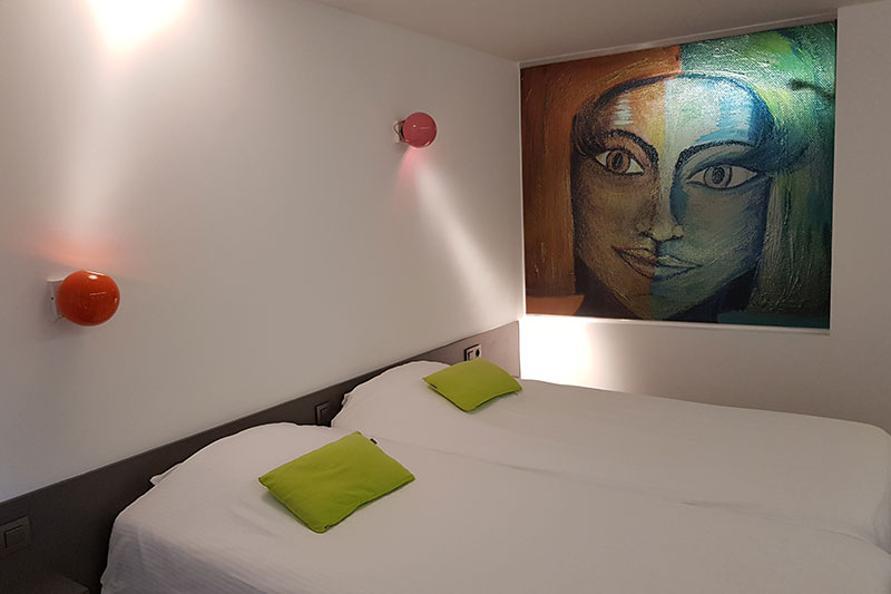 Moderne hotelkamer in centrum Geel